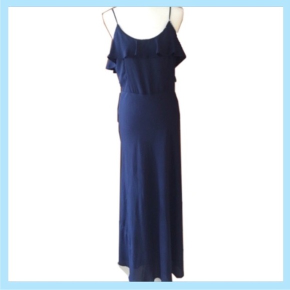 Lucy Love Navy Blue Spaghetti Strap Dress - Picture 2 of 8